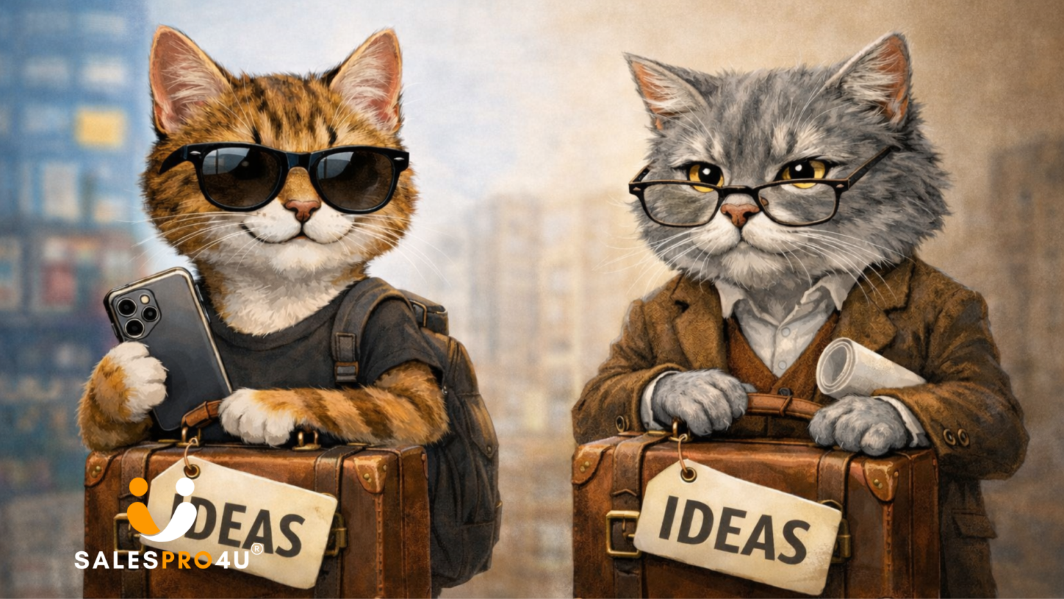 Graduate or Seasoned Expert? Both carry a suitcase full of ideas.