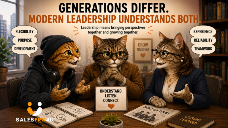 Modern Leadership connects different generations